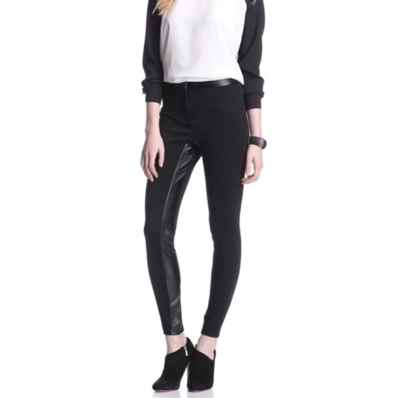 WALTER BAKER Faux Leather Legging - Picture 1 of 7